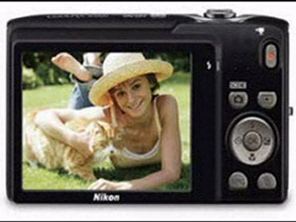Nikon COOLPIX S3100 14 MP Digital Camera 5x NIKKOR WAOZL and 2.7-Inch LCD (Black) For sale