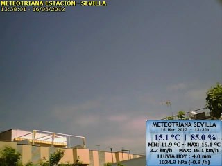 Timelapse Sevilla -// 1603 2012 //- (Embolsamiento Aire Frío) [www.eltiemposevilla.es]