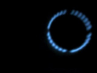 Touch the blue light