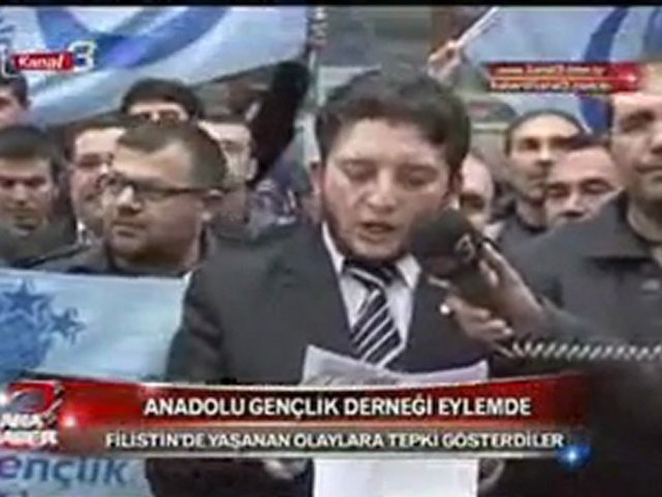 AGD AFYONKARAHİSAR ŞUBESİ FİLİSTİN'E DESTEK BASIN AÇIKLAMASI 2012