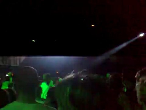 Yannick Noah dans le public Bourg les Valence 16 mars 2012