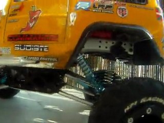 1/10 rc tamiya CR 01 BJ40 modifications de suspensions mods about shocks last part