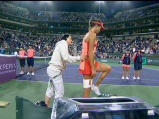 Sharapova batte Ivanovic - Indian Wells, semif