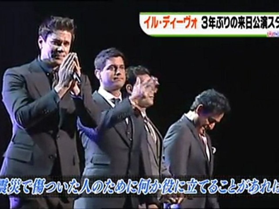 IL DIVO JapanTV  2012 .3.14