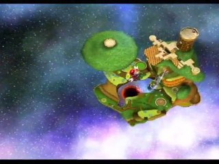 WT Mario galaxy 1 part3 les bzzz et les scarabées,les dalles et le surf