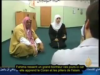 Une ex-millitaire Israelienne se convertit a l'Islam