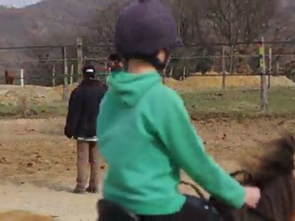 Au trot, puis au galop! :P