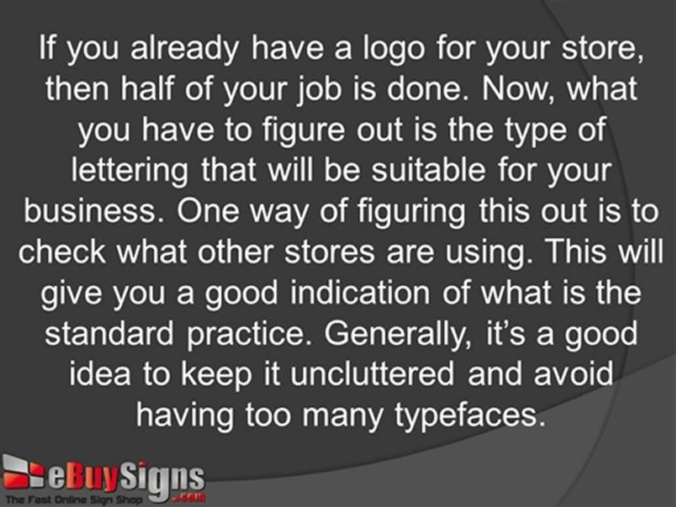 Using Vinyl Lettering For Your Storefront