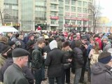 Russia detains opposition protesters at rallies