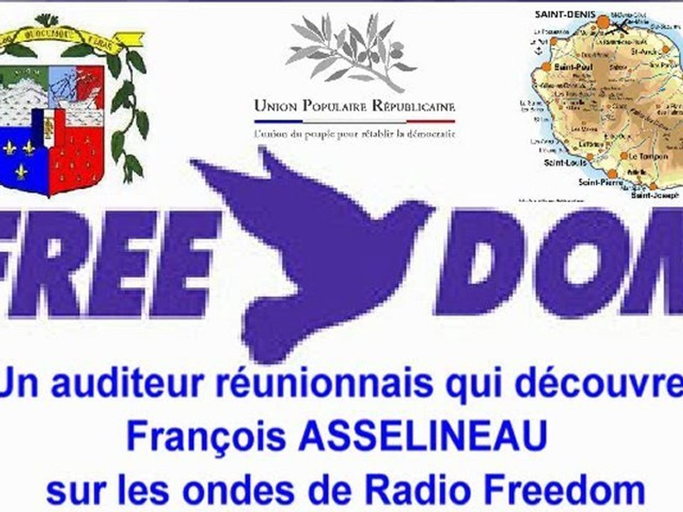 François ASSELINEAU Réaction d'auditeur à La Réunion - L'ESPOIR à aussi un NOM dans les DOM