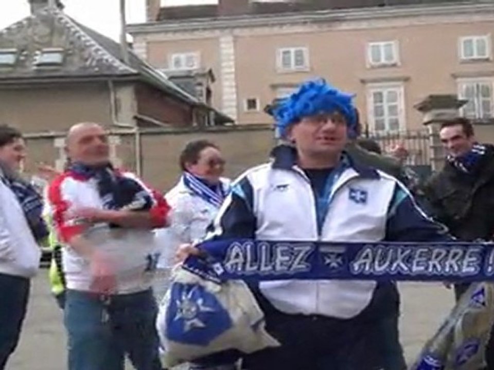 La marche des supporters de l'AJA