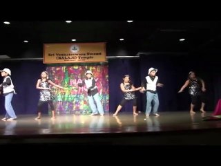 SRI BALAJI TEMPLE, AURORA TEMPLE:HOLI:  RANG DE BASANTI:  MEERA JEYKI'S "THUGLE"