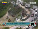 (VIDEO) Gobierno Nacional construye distribuidor que dará acceso a la Ciudad Socialista Caribia en Vargas 16.03.2012