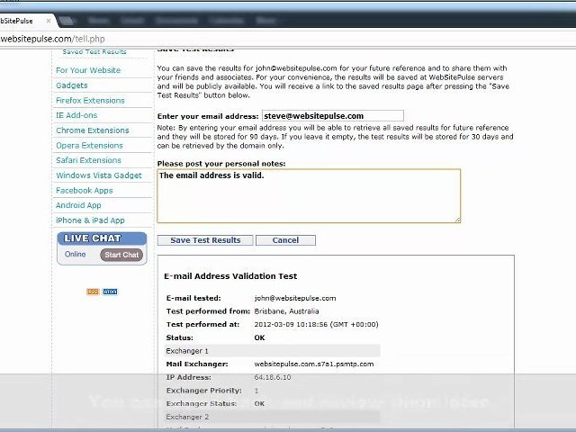 Free Custom Service Test