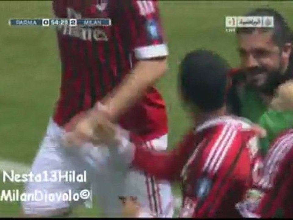 Parma 0 - 2 AC Milan 17-3-2012