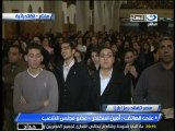 Les coptes rassemblés à la Cathédrale du Caire après le décès du Pape Shenouda III