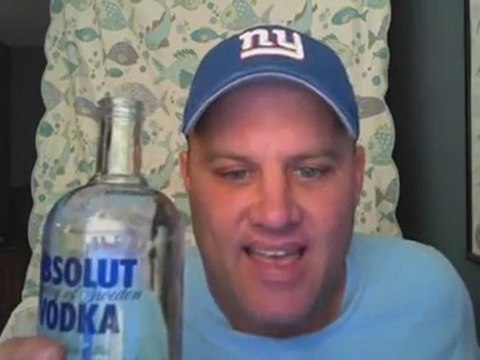 Boire une bouteille d'Absolut Vodka en 15 secondes