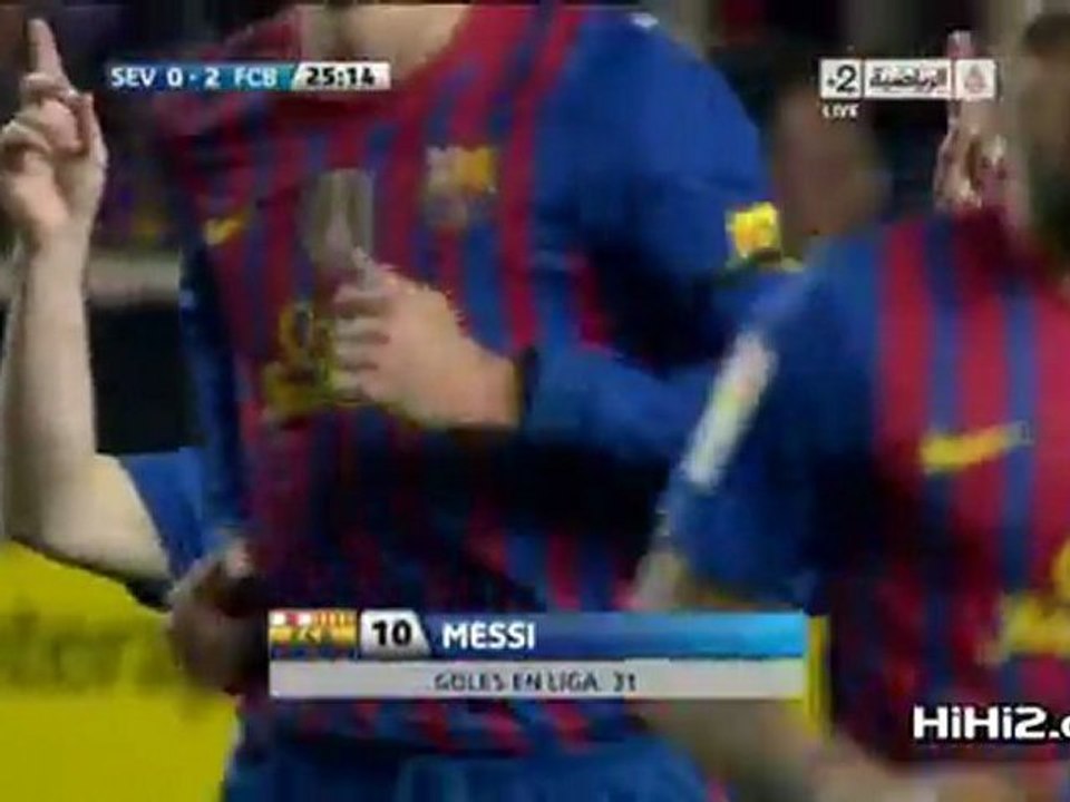 Sevilla 0-2 Barcelona