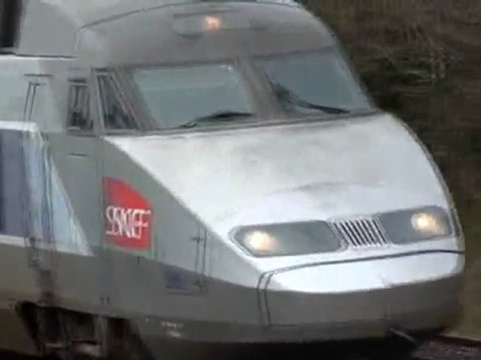 TGV quitte guingamp pour paris