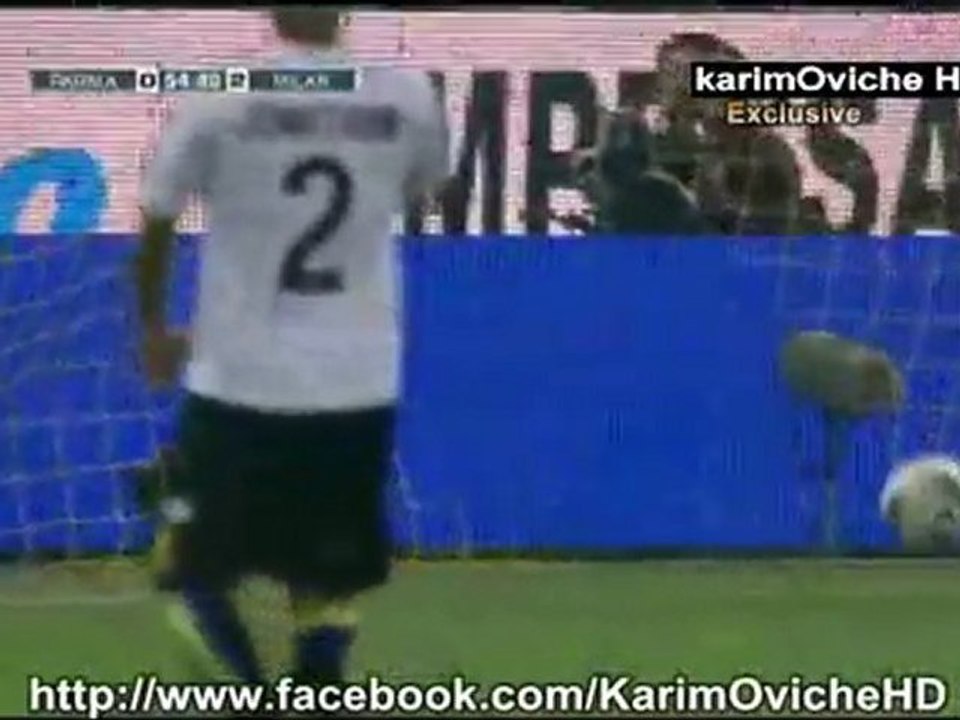 Milan vs  Parma Serie A (2-0) All Goals Serie A 17/03/12