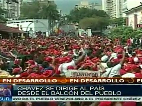 La batalla será dura, pero venceremos a la oposición: Chávez