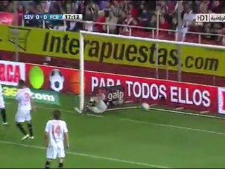 Sevilla FC 0-2 FCBarcelona All Goals & Highlights [High Quality]