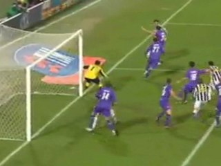 Fiorentina 0.2 Juventus :  Vidal Goal
