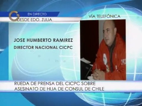 Detienen a 12 efectivos del Cicpc por muerte de hija de Cónsul chileno en Maracaibo