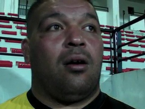 Rugby Pro D2 - Mohammed Ben Bouhout après USO - Carcassonne