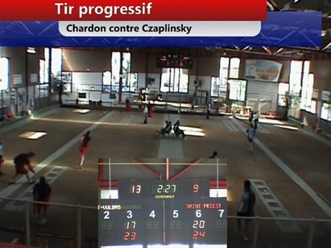 Premier tir progressif, demi finale retour CS N1H, Saint-Priest contre Saint-Vulbas II