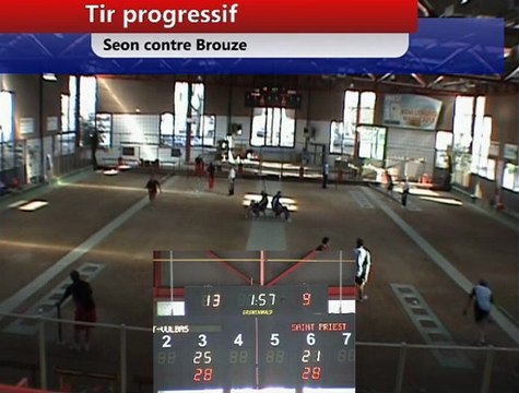 Second tir progressif, demi finale retour CS N1H, Saint-Priest contre Saint-Vulbas II