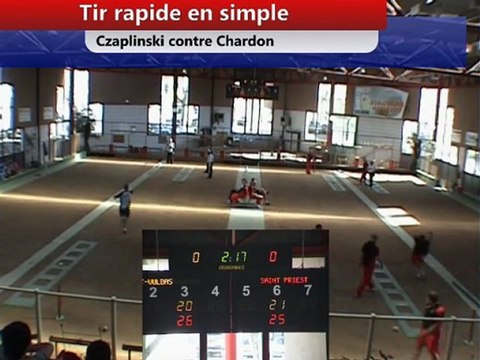 Tir rapide en simple, demi finale retour CS N1H, Saint-Priest contre Saint-Vulbas II