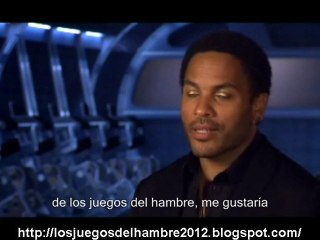 The Hunger Games cast interview Lenny Kravitz subtitulos español
