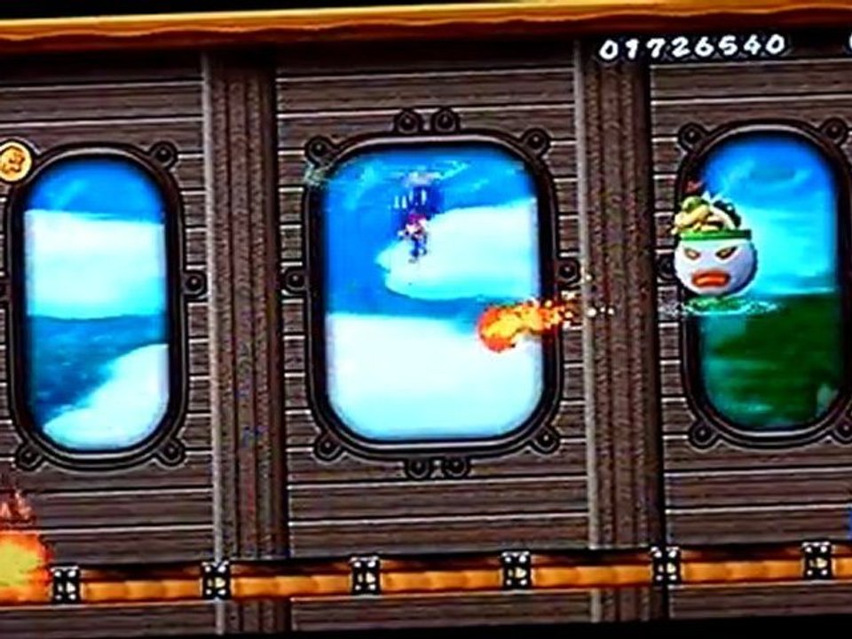 (WT) New Super Mario Bros Wii [05] : Le Bâteau Volant Du Monde Tropical