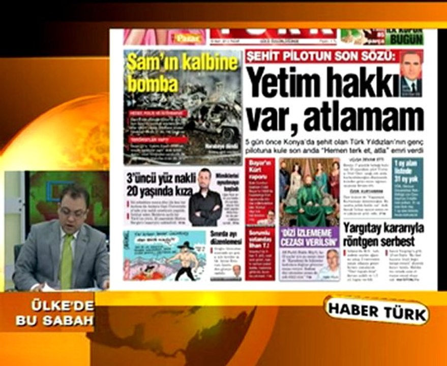 10 DAKİKADA GAZETE MANŞETLERİ