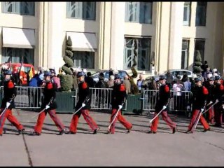 PRISE D'ARME 3 MARS 2012  AIX LES BAINS