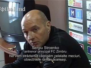 Conferinta de presa la finalul meciului ZIMBRU - TIRASPOL 2-2