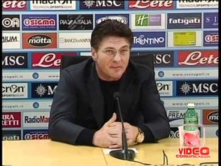 Napoli - Mazzarri punta l'Udinese (17.03.12)