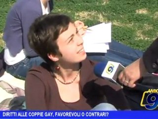Diritti alle coppie gay, favorevoli o contrari?