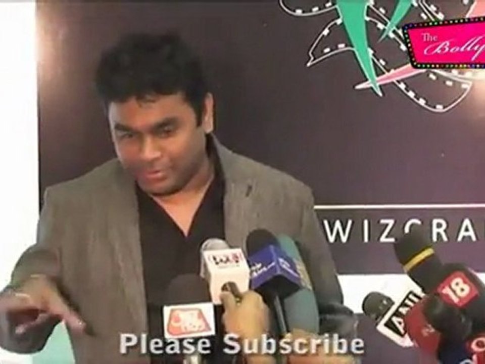 Oscer Award Winner A r Rehman Talks To Media @Ficci Frame Awards 2012