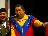 Presidente Chávez canta 