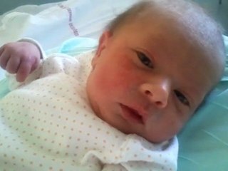 Maelys à la maternité