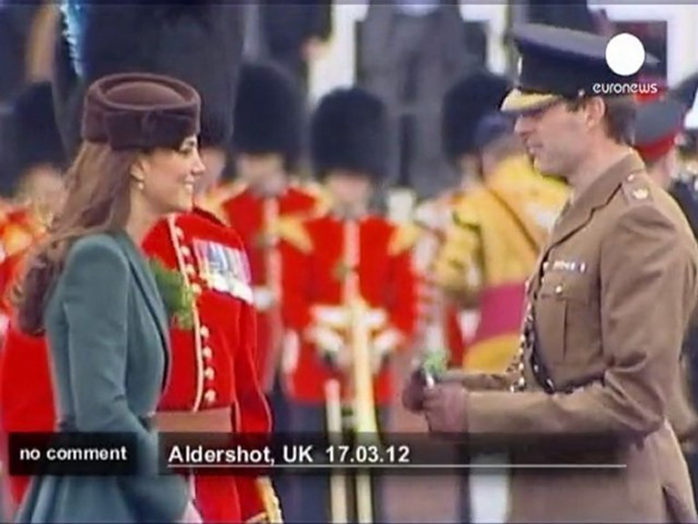 ⁣Kate celebrates St Patrick's Day with Irish... - no comment