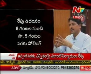 Election Commission Chief Banwarlal Talking To Media