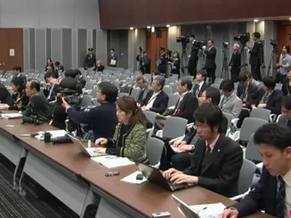 H24.03.14 第6回【国会・東京電力福島原子力発電所事故調査委】記者会見