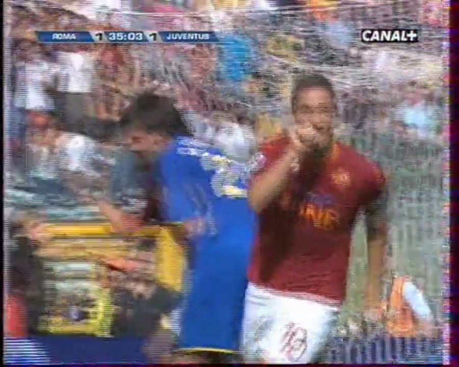AS Roma 2-2 Juventus Turin Série A saison 2007-2008