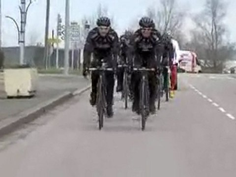 Dossier Sport : deux équipes à l'entrainement du Tour de Normandie