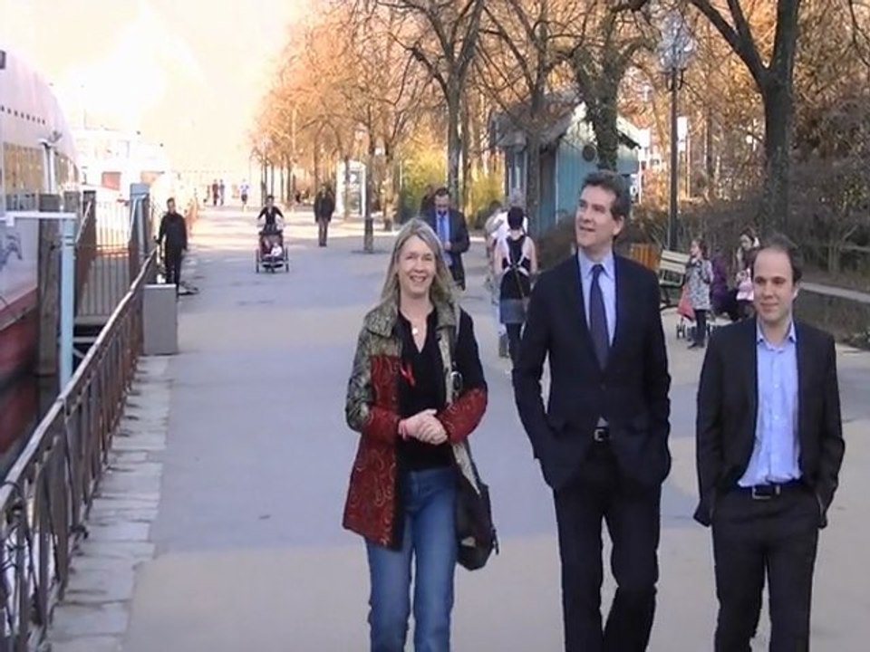 Arnaud Montebourg soutient Pascale Escoubes en Haute-Savoie