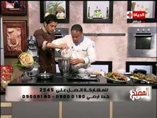 مطبخ الأميرة الشيف حسن كمال كيك اسفنجي مع الفراولة