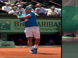 Imitation Rafael Nadal